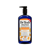 Dr Teal's Glow & Radiance Vitamin C Body Wash 710ml – Brighten and Nourish Your Skin